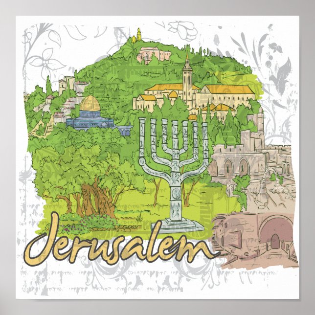 Jerusalem Poster (Framsidan)
