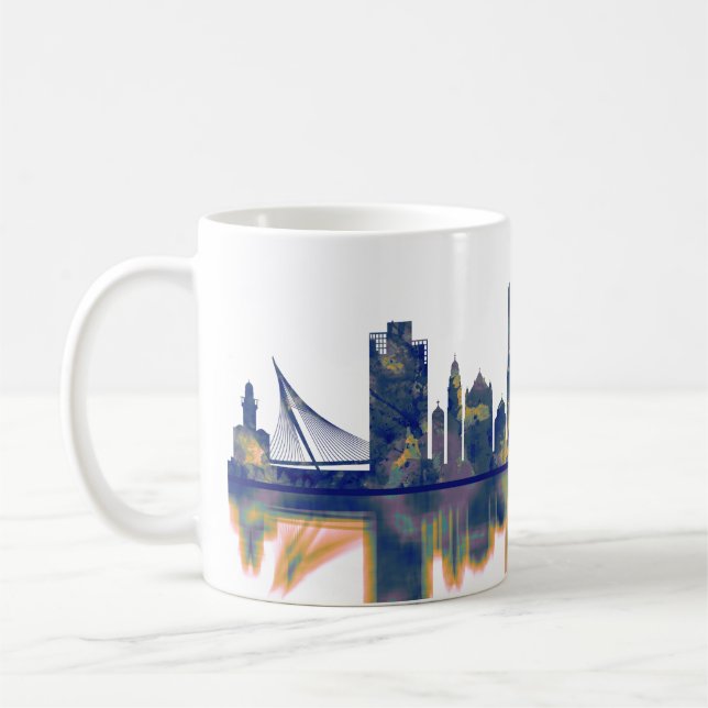 Jerusalem Skyline Kaffemugg (Vänster)