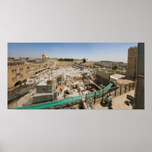 Jerusalem stad av guld poster