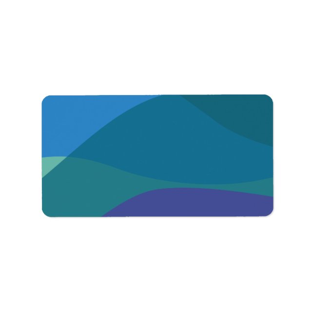 JERUSALEM STAD GULD Bat mitzvah Returadressen Adressetikett (Framsidan)