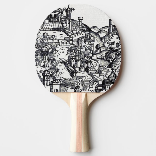 Jerusalem under Salomonöarnas styre Pingisracket (Framsidan)