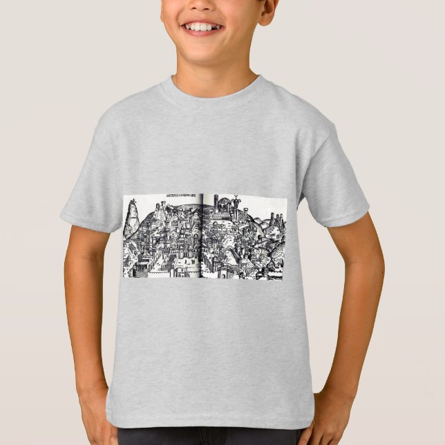 Jerusalem under Salomos styre  T Shirt (Framsida)