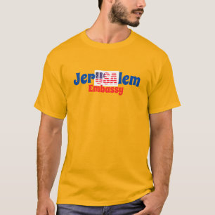 Jerusalem USA ambassad T Shirt