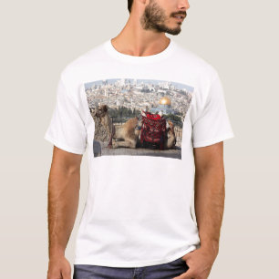 Jerusalem värld av colos, helig stad t shirt