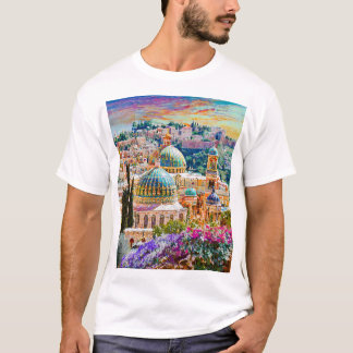 Jerusalem, världens mest fantastisk stad t shirt
