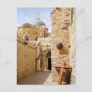 Jerusalem Via Dolorosa Station IX i Kor Vykort