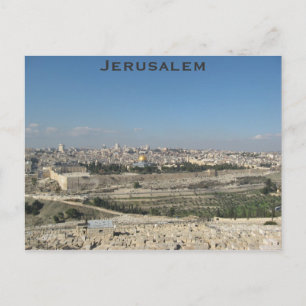 Jerusalem vykort