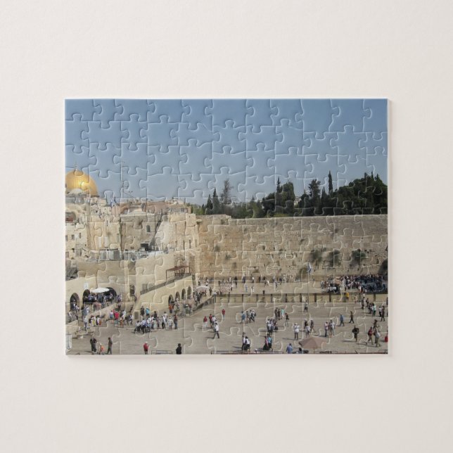 Jerusalem - Wailing Wall - 8x10 - 110 pcs. Pussel (Horisontell)