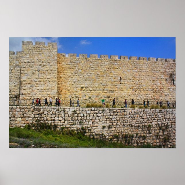 Jerusalem Walls Poster (Framsidan)