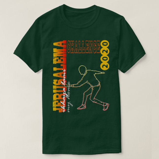 Jerusalema Dance Challenge 2020 T Shirt (Design framsida)