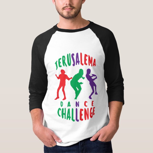 JERUSALEMA DANCE CHALLENGE T SHIRT (Framsida)