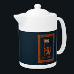 Jerusalemdagen Lejon med Flagga<br><div class="desc">Ett digitalt "avverkat trämärke" som firar Jerusalemdagen. Det är ett lejont, officiellens emblem i Jerusalem, som håller en flagga av Israel. Hebreiska texten: "י ר ו ש י" (Yerooshalayim - Jerusalem) står under lejon. Det finns också en "delad" blommigt gräns. Gräns är baserat på balkar som påträffas i Jerusalem och...</div>