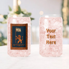 Jerusalemdagen Lejon med Flagga