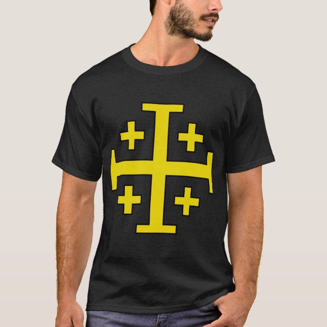Jerusalemkors T Shirt (Framsida)