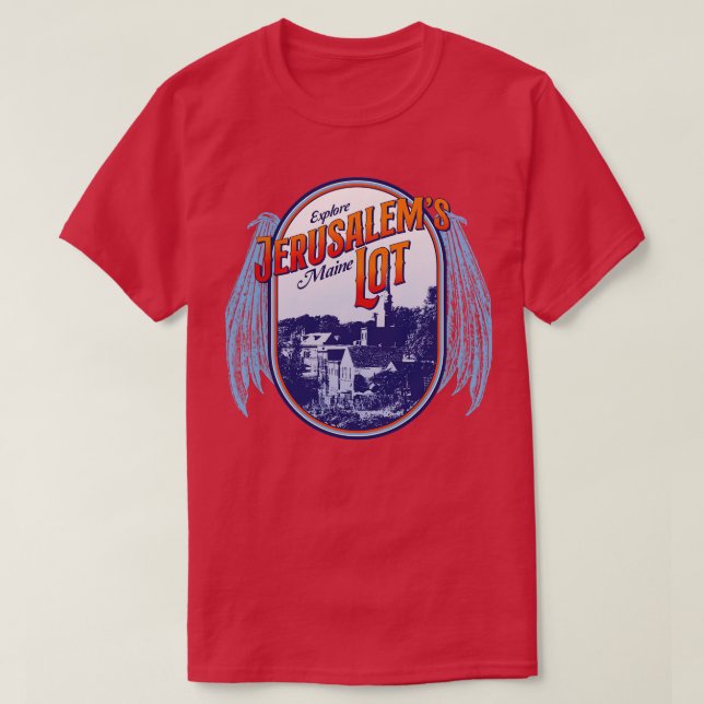 Jerusalems Lot T Shirt (Design framsida)