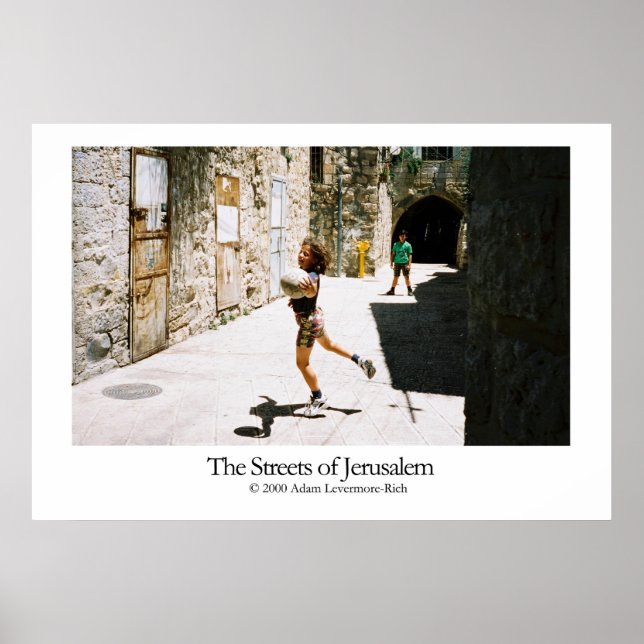 Jerusalems rutter poster (Framsidan)