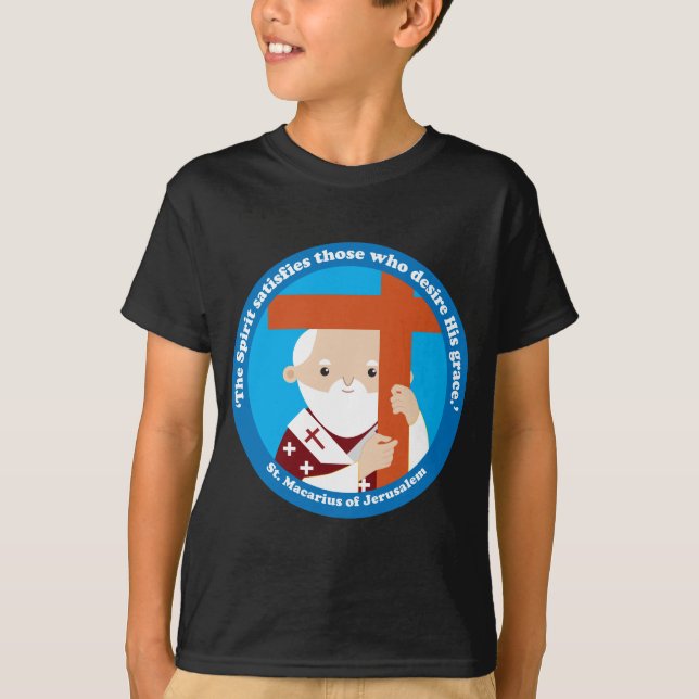 Jerusalems St. Macarius T Shirt (Framsida)