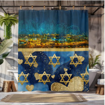 Jerusalems stad vid nattgardinen