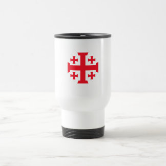 Jeruslam Templar Crusader Cross Travel Mug Resemugg
