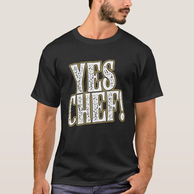 JES CHEF-kommittéer T Shirt (Framsida)