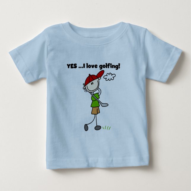 JES I Kärlek Golfskjortor och gåvor T-shirt (Framsida)