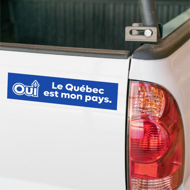 JES Quebec Bildekal (På lastbil)