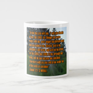 Jesaja 12:1-3 WEBU Mug Jumbo Mugg