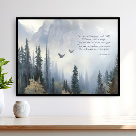 Jesaja 40 31 Sväva som örnar Skriftposter Poster