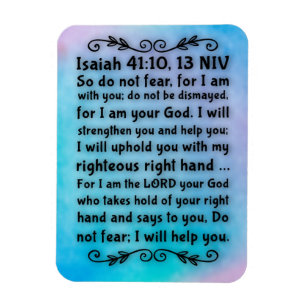 Jesaja 41:10; 13 Bibelvers Magnet