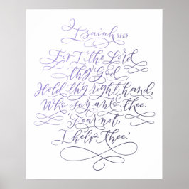Jesaja 41:13 poster