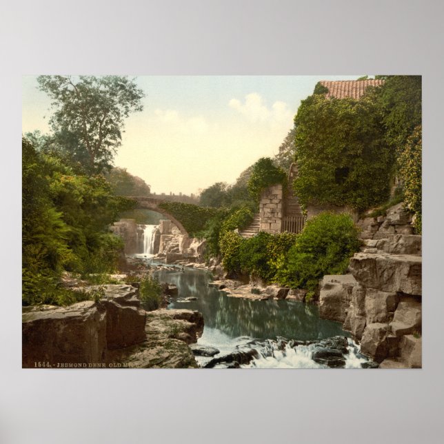 Jesmond Dene II, Newcastle-upon-Tyne, England Poster (Framsidan)