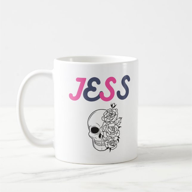 Jess (bara en namn) kaffemugg (Vänster)