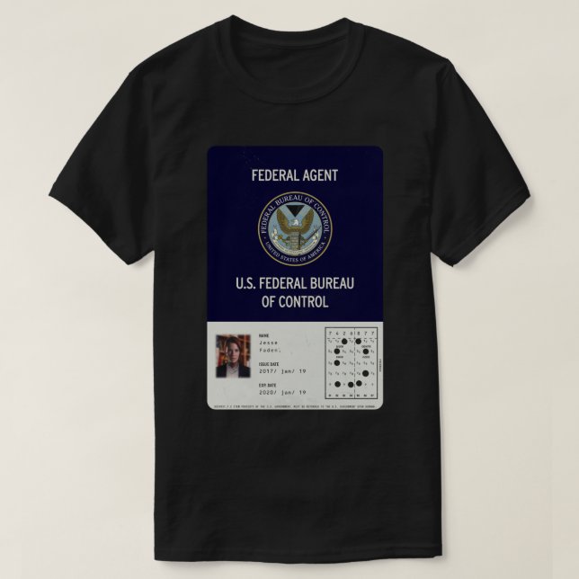 Jesse Faden FBC ID - Control Sticker.png T Shirt (Design framsida)