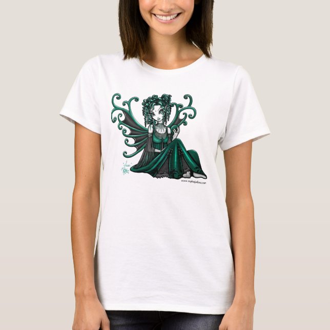 "Jesse" grön felik tank T Shirt (Framsida)