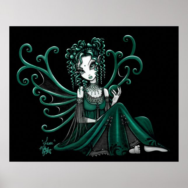 "Jesse" Grönt Fairy Poster (Framsidan)