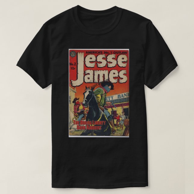 Jesse James 002 -c2c T Shirt (Design framsida)