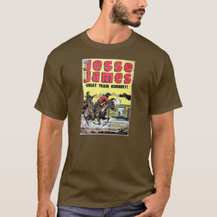 Jesse James tågröveri T-shirt