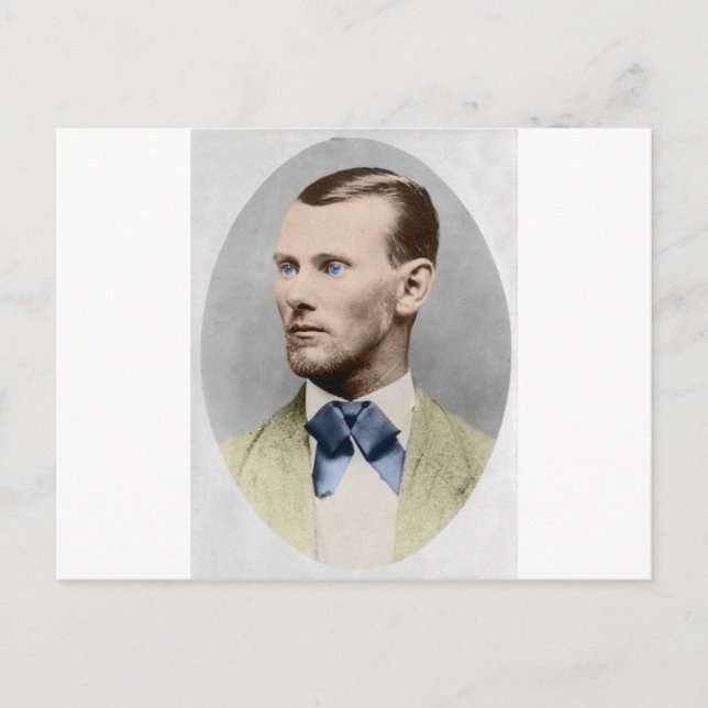 jesse james vykort (Framsida)