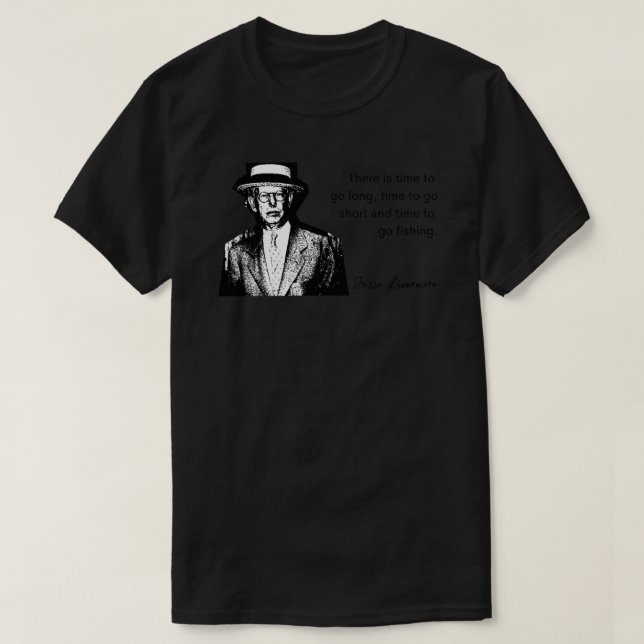 Jesse Livermore Motivations Sticker.png T Shirt (Design framsida)