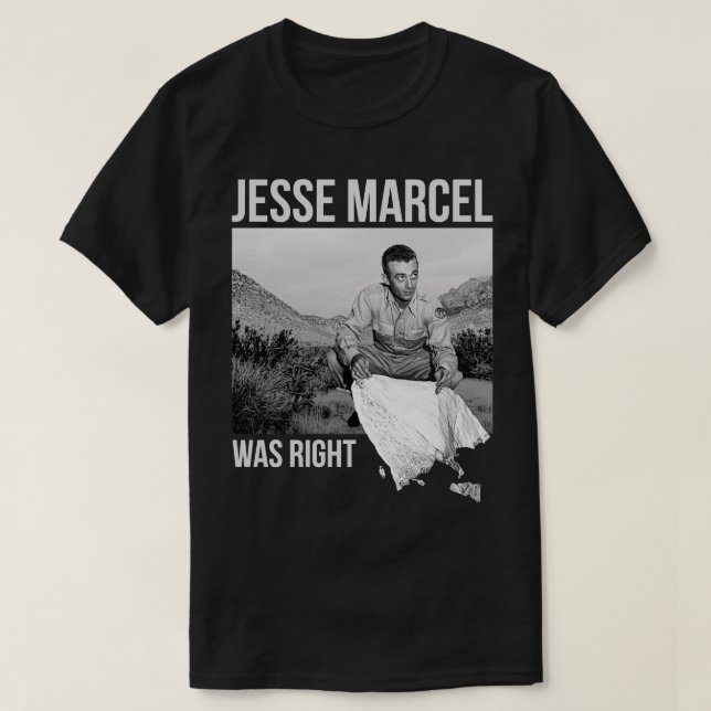 Jesse Marcel Roswell T Shirt (Design framsida)