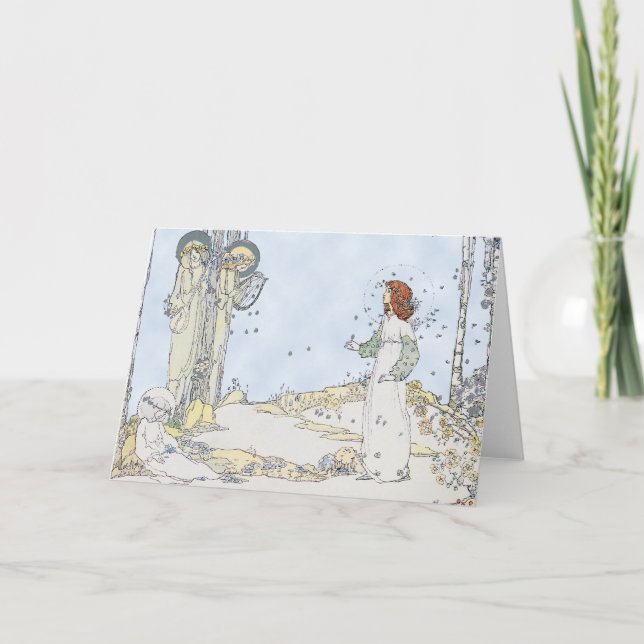 Jesse Marion Kung illustration Helgkort (Framsida)