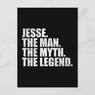 Jesse namn, Jesse Mannen Myten Legenden Vykort