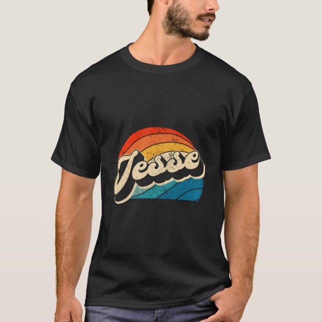 Jesse Namn Personlig T Shirt (Framsida)
