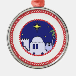 Jesse Träd Bethlehem #1 Julgransprydnad Metall