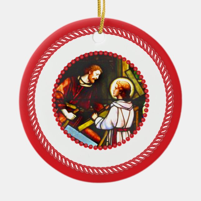 Jesse Träd Joseph Carpenter Ornament #2 (Framsidan)