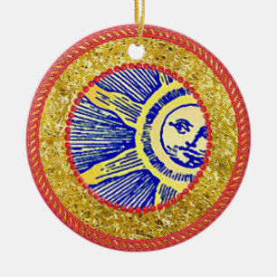 Jesse Träd Sol Ornament #3