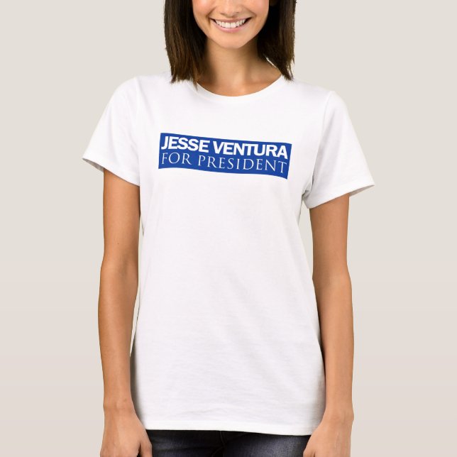 Jesse Ventura skjorta (spagetti fäster T-shirt (Framsida)