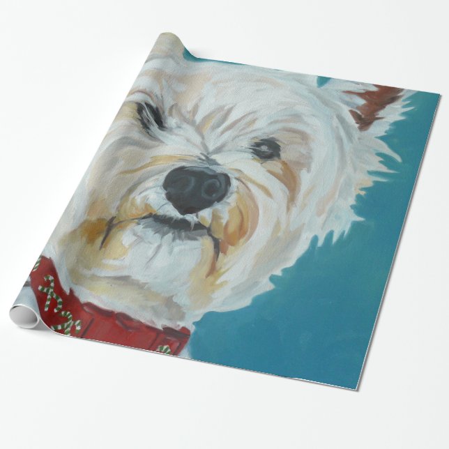 Jesse Westien som slår in papper Presentpapper (Utrullad)