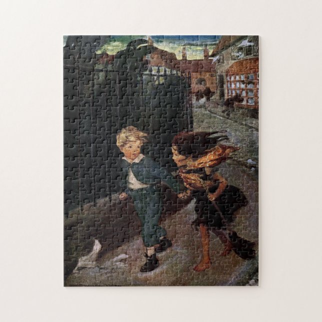Jesse Wilcox Smith Jigszle Puzzle Pussel (Vertikal)