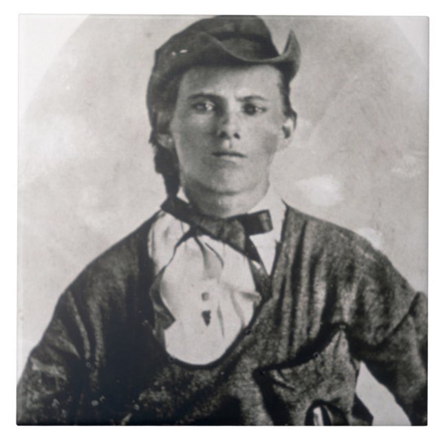 Jesse Woodson James (b-/wfotoet) Kakelplatta (Framsidan)